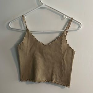 Stretchy cami crop top